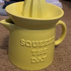 Decorative juicer “Squeeze the day”